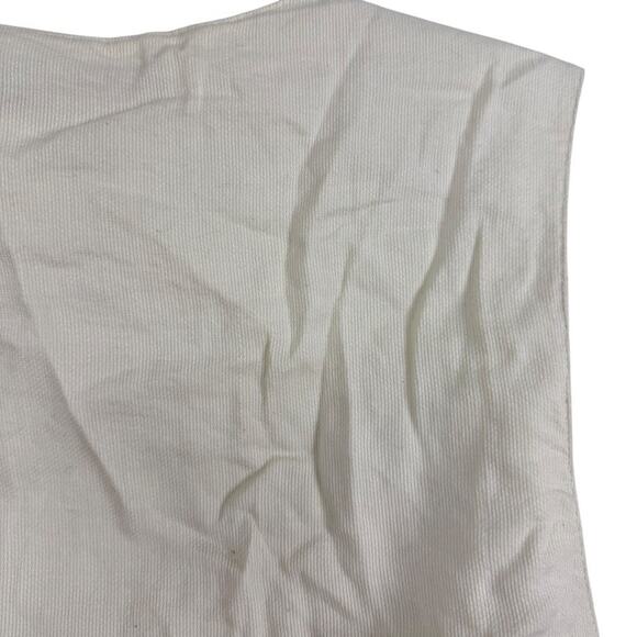 Summit Hill Womens Embroidered Vintage Floral Vest Ivory Womens 90ss sz M - Picture 13 of 16